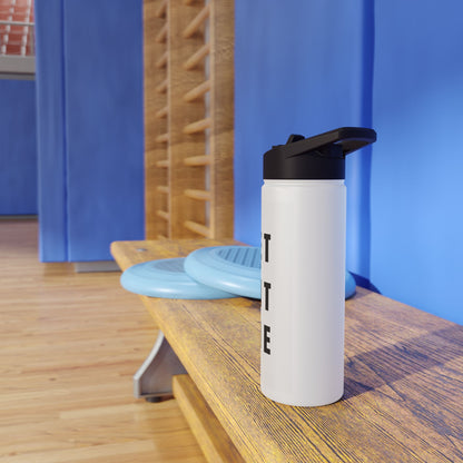 Stainless Steel Water Bottle, Standard Lid