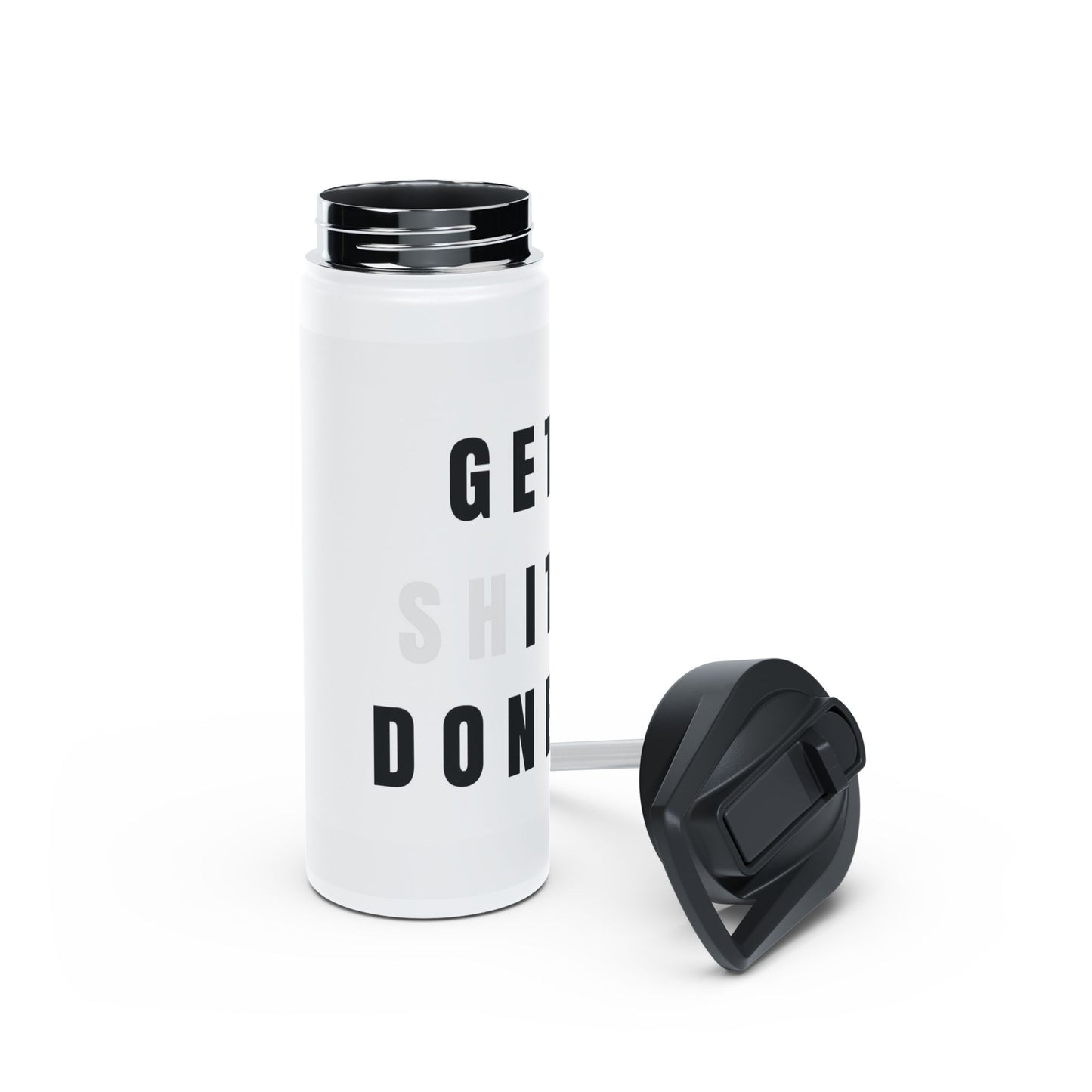 Stainless Steel Water Bottle, Standard Lid